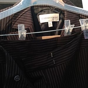 Jones New York Pinstripe Suit Sz 12